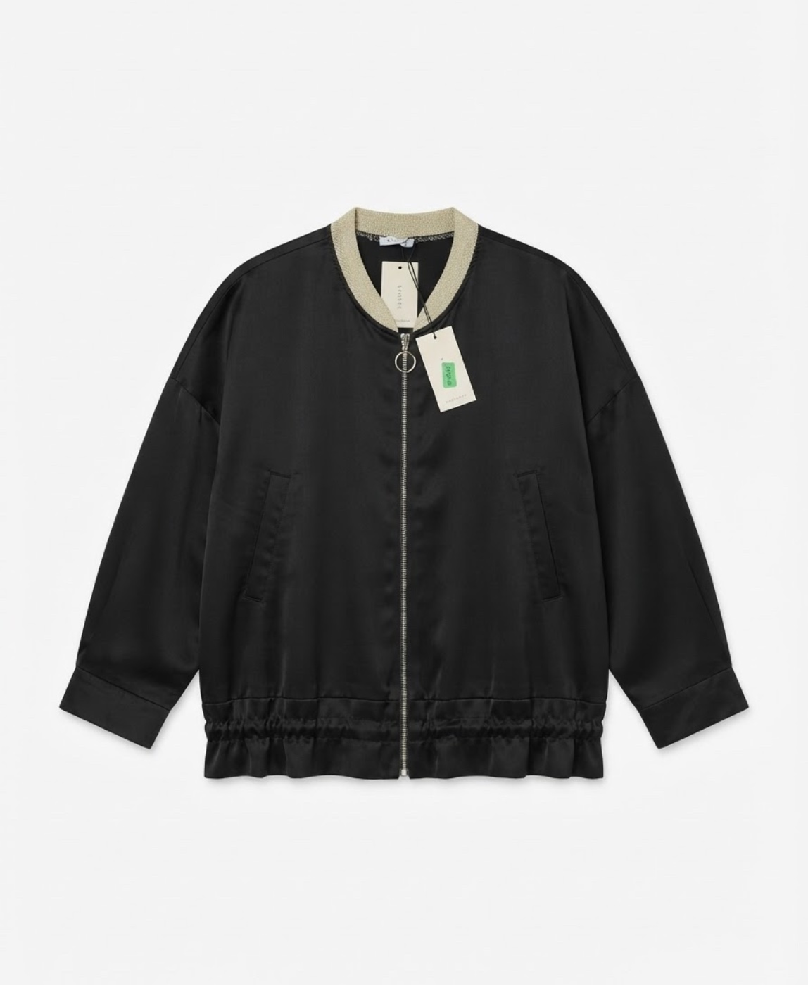 Conjunto bomber black